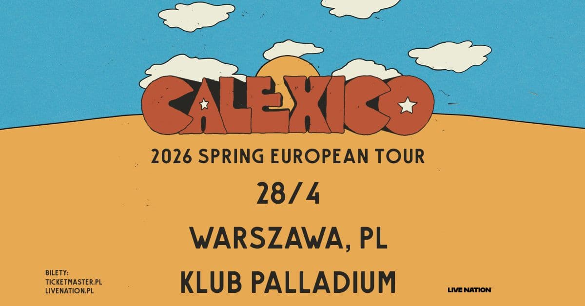 Calexico wystąpi w Warszawie