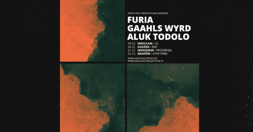 Furia, Gaahls Wyrd i Aluk Todolo na koncertach w Polsce