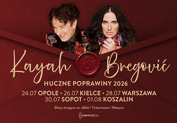 Kayah i Bregović zapraszają na Huczne Poprawiny