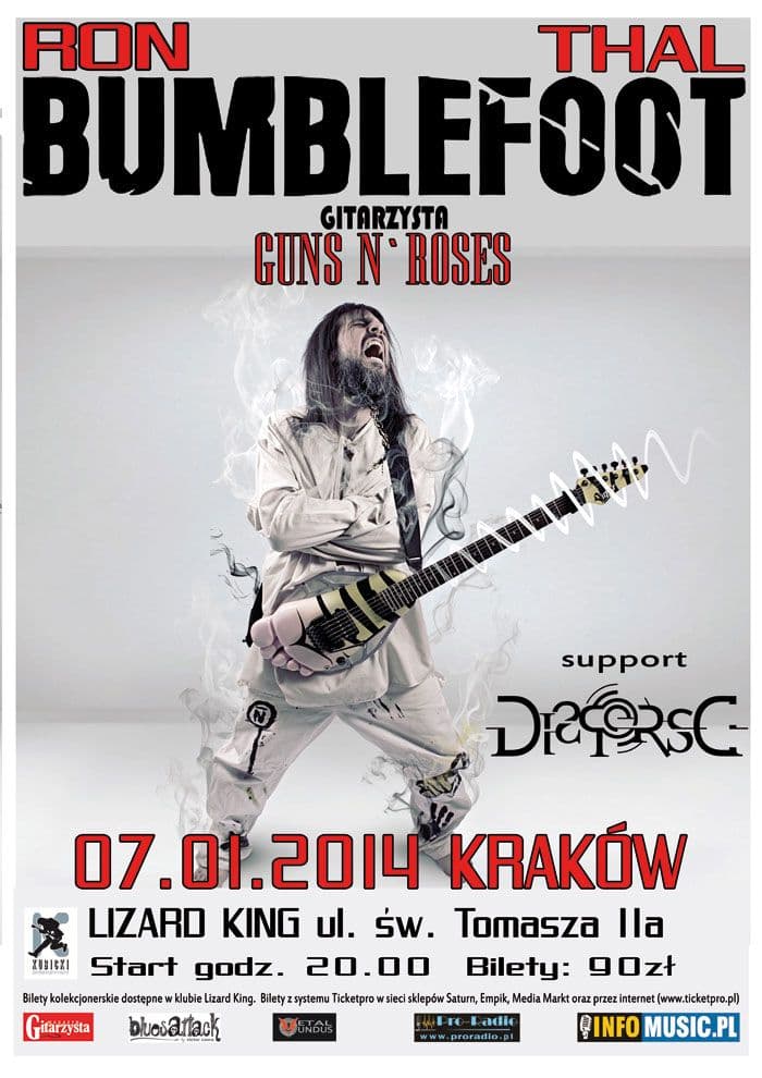 Bumblefoot - Lizard King - Kraków