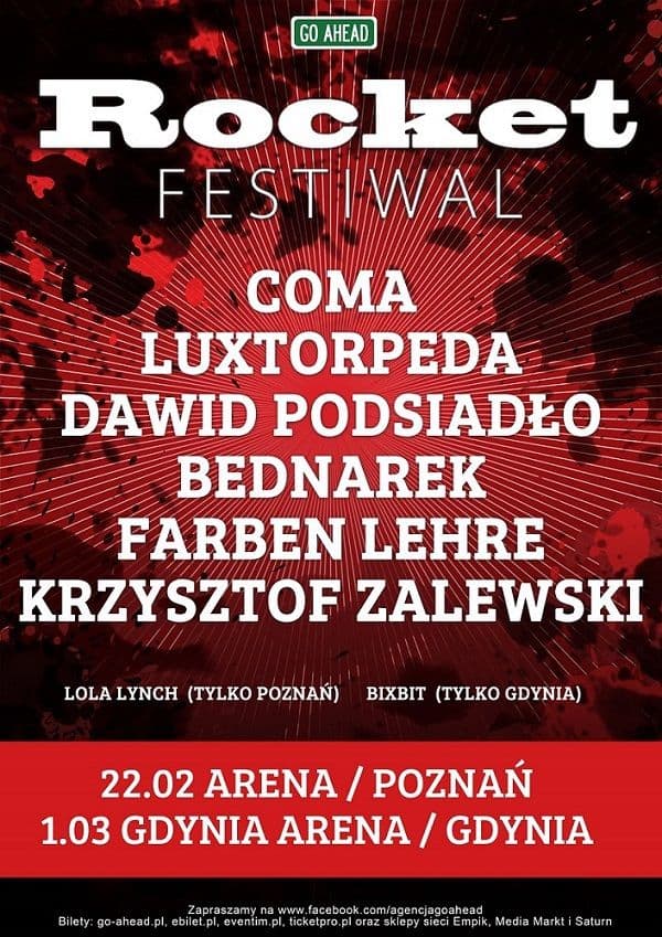 Rocket Festiwal - Gdynia Arena - Gdynia