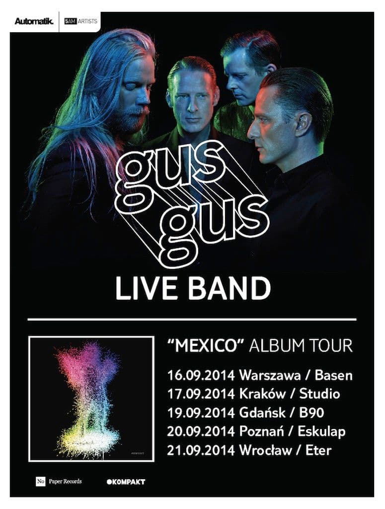GusGus - Eter - Wrocław
