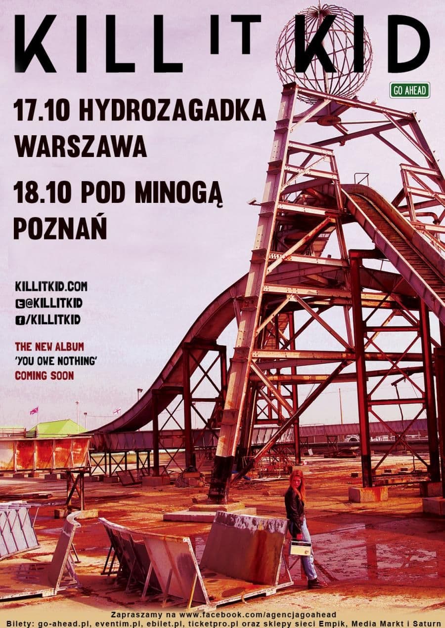 Kill It Kid - Hydrozagadka - Warszawa