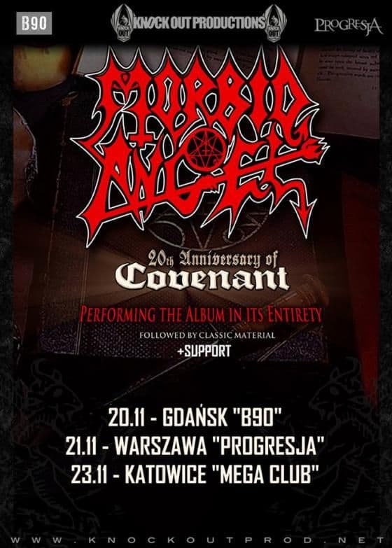 Morbid Angel - Progresja Music Zone - Warszawa