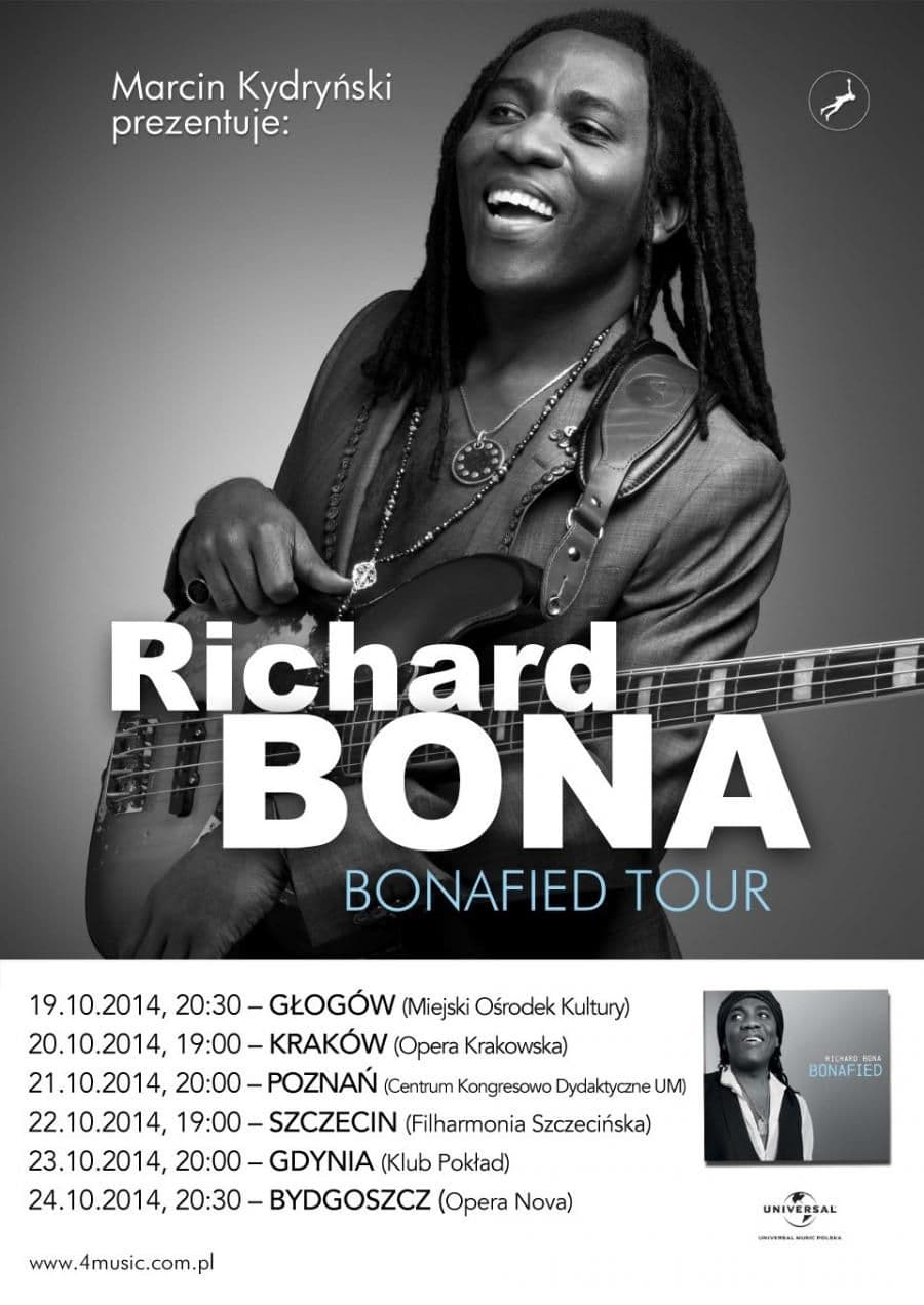 Richard Bona - Filharmonia - Szczecin