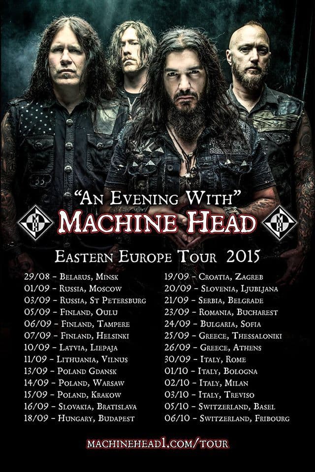 Machine Head - B90 - Gdańsk