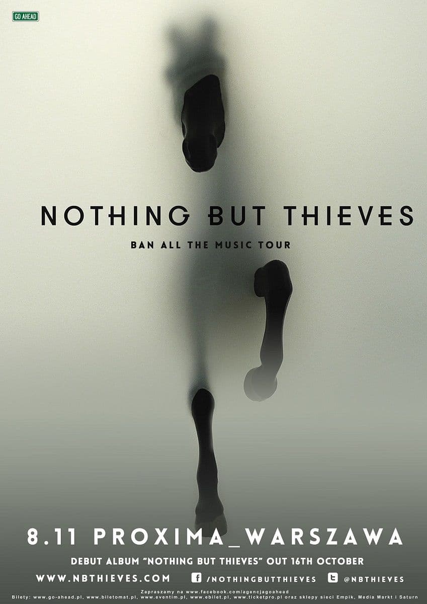 Nothing But Thieves - Proxima - Warszawa