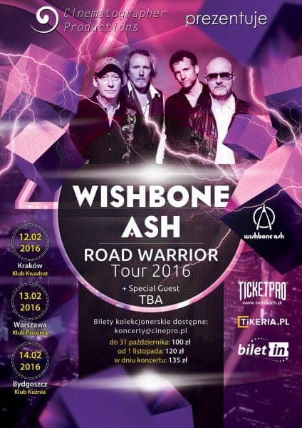 Wishbone Ash - Kuźnia - Bydgoszcz