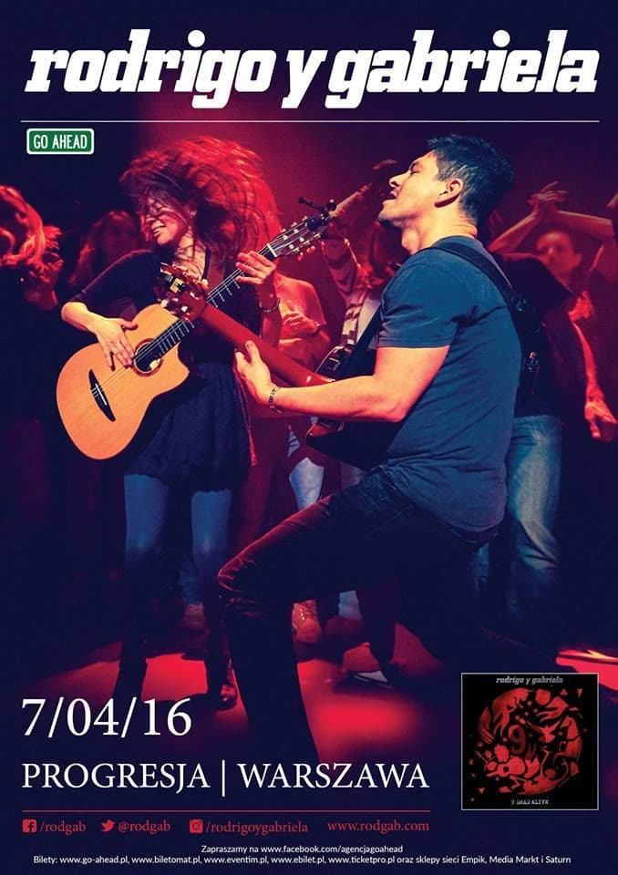 Rodrigo y Gabriela - Progresja Music Zone - Warszawa