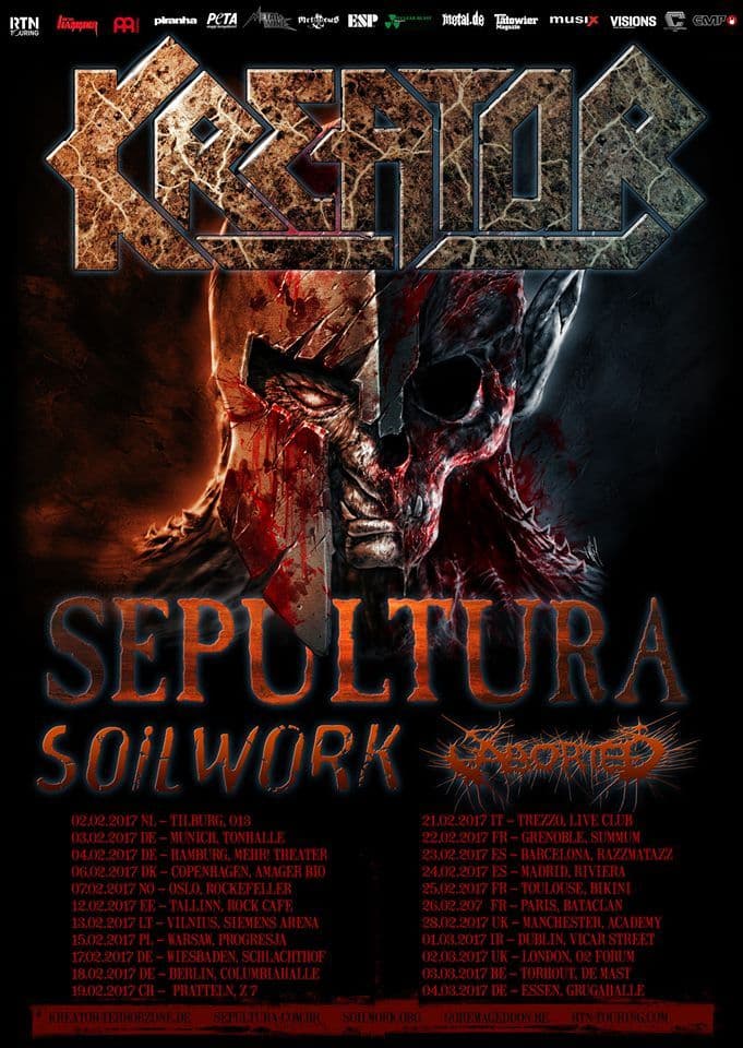Kreator - Progresja Music Zone - Warszawa