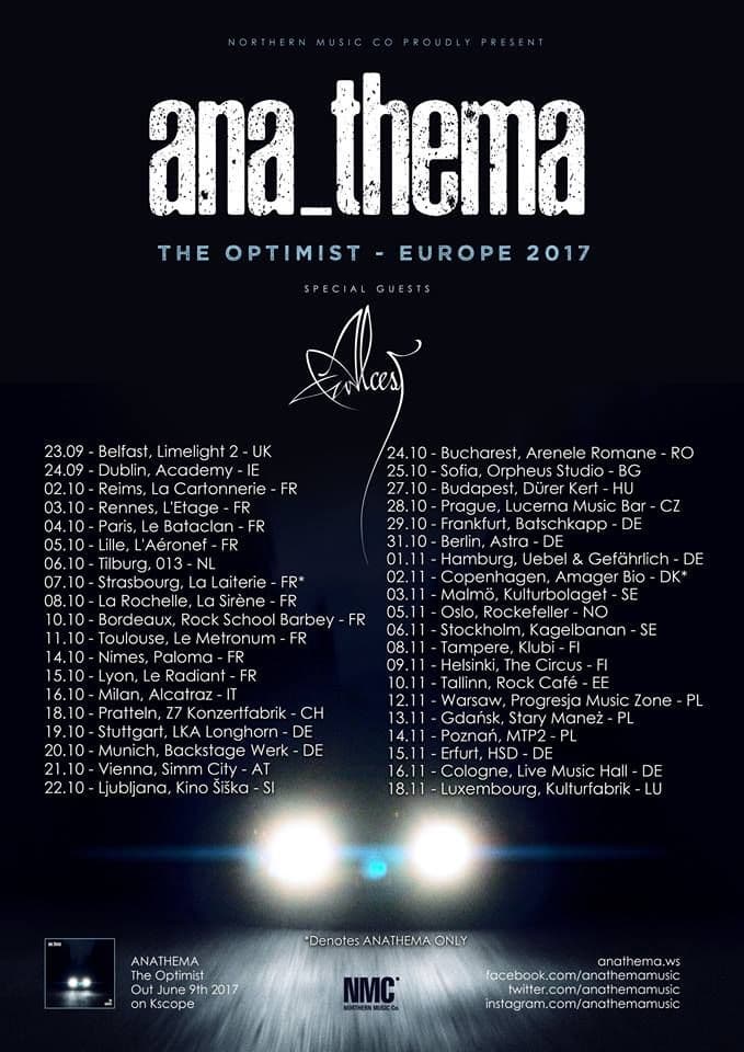 Anathema - Stary Maneż - Gdańsk