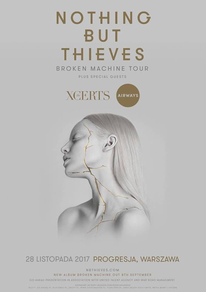 Nothing But Thieves - Progresja - Warszawa