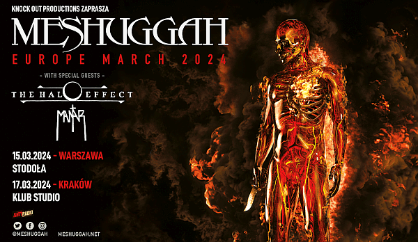 Meshuggah na dwóch koncertach w Polsce