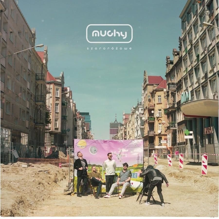Muchy - Szaroróżowe