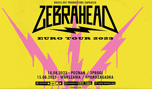 Zebrahead na dwóch koncertach w Polsce