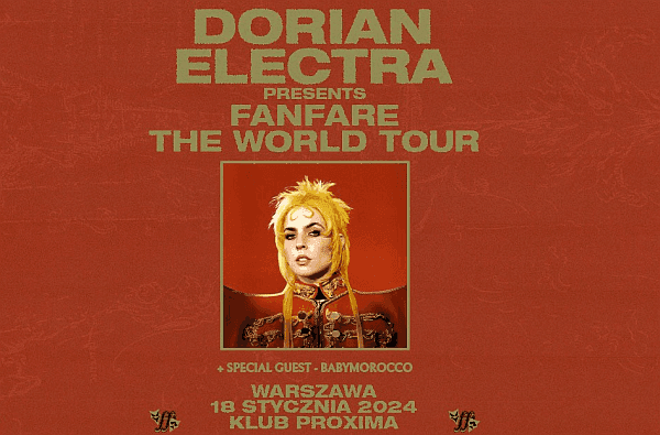 Dorian Electra wystąpi w Warszawie