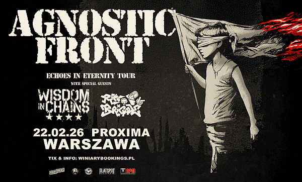 Agnostic Front wróci do Polski