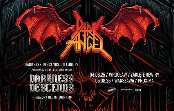 Dark Angel na dwóch koncertach w Polsce