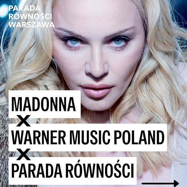 Królowa popu na Paradzie Równości w Warszawie