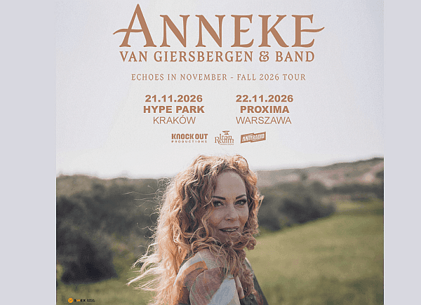 Anneke Van Giersbergen & Band na dwóch koncertach w Polsce