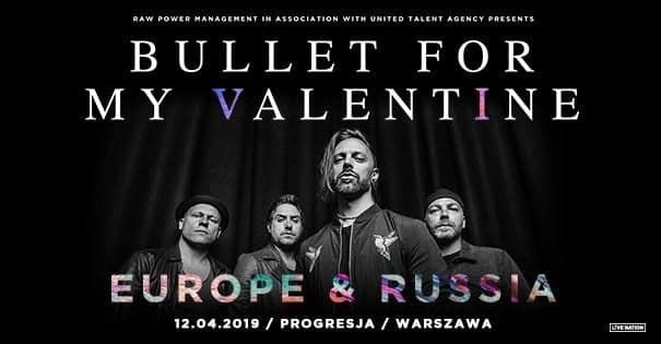 Bullet For My Valentine zagra w Warszawie