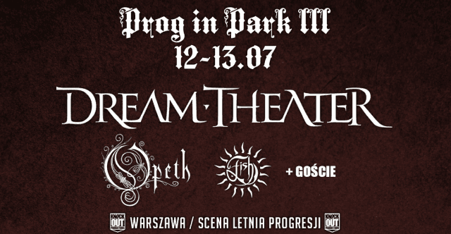 Dream Theater: szczegóły lipcowego koncertu w Warszawie