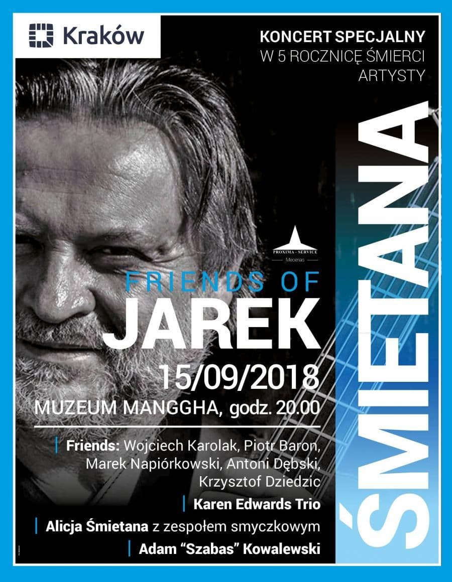 Dziś krakowski koncert-hołd dla Jarka Śmietany