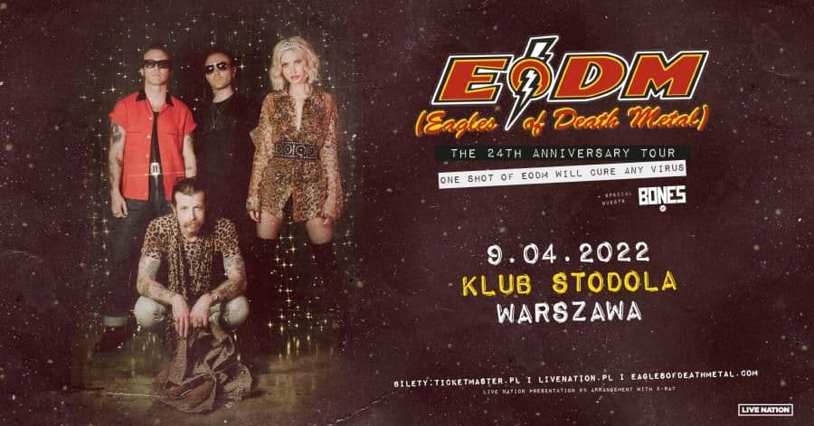 Eagles of Death Metal na koncercie w Warszawie
