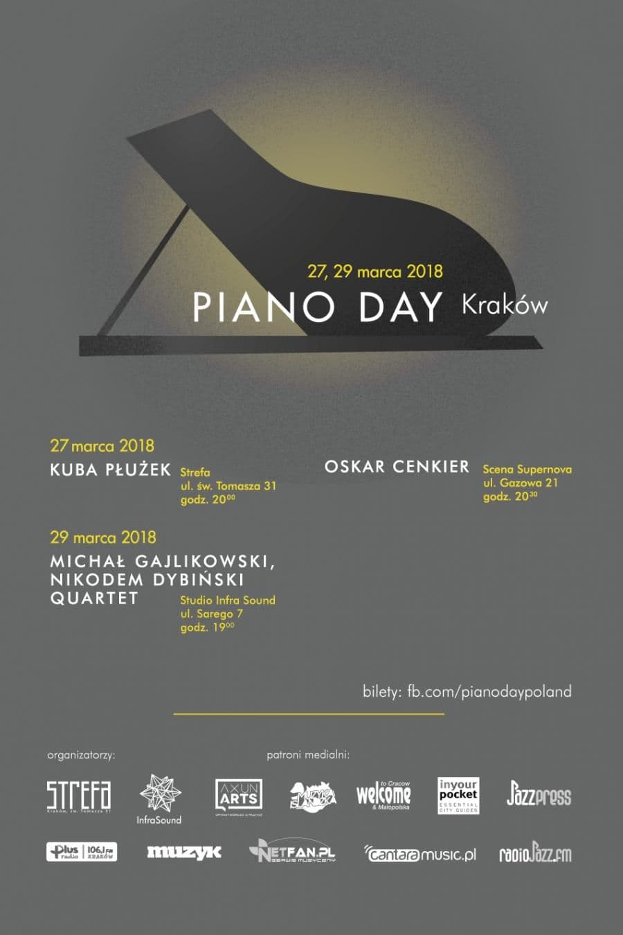 Festiwal Piano Day w Krakowie już wkrótce