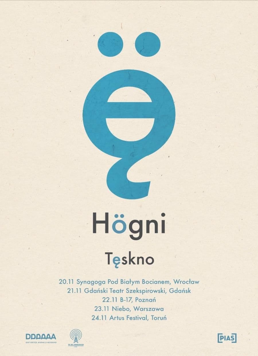 Högni i Tęskno na wspólnej trasie po Polsce