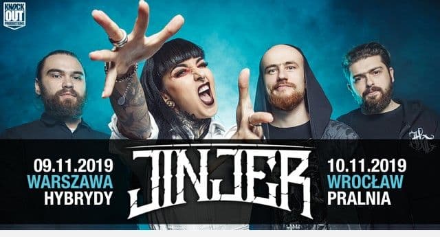Jinjer zagra dwa razy w Polsce
