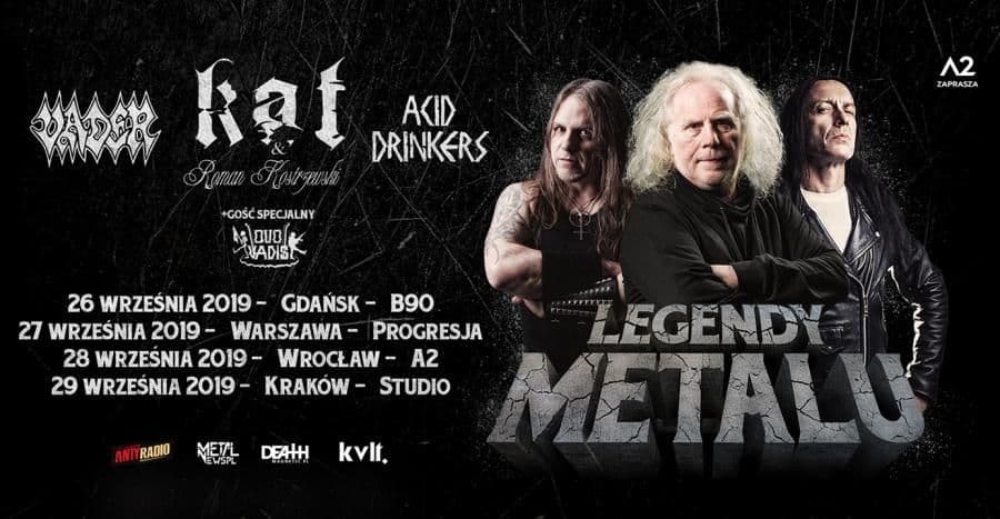 Legendy polskiego metalu na wspólnej trasie