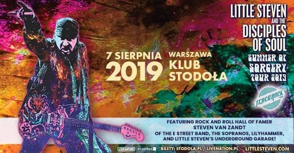 Little Steven & The Disciples of Soul przyjadą do Warszawy