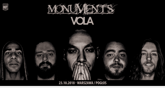 Monuments i Vola zagrają w Warszawie