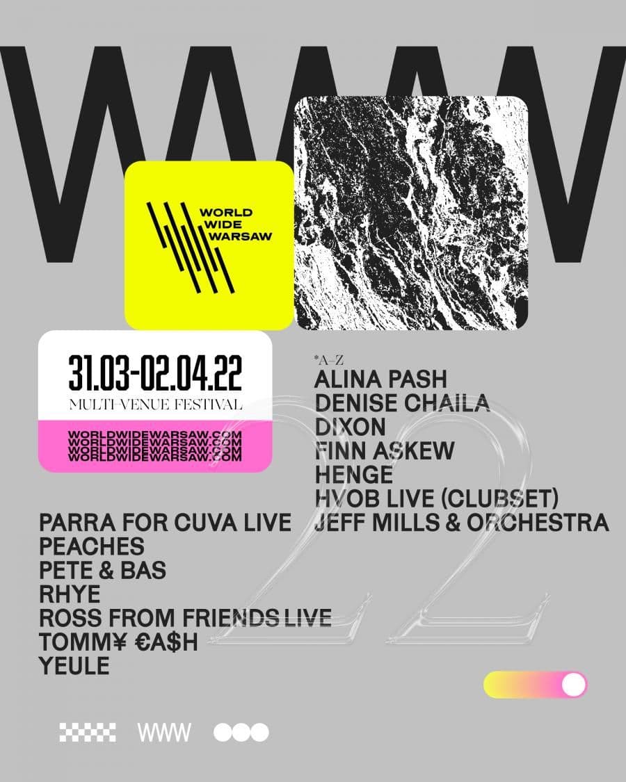 Pierwsze szczegóły festiwalu World Wide Warsaw 2022