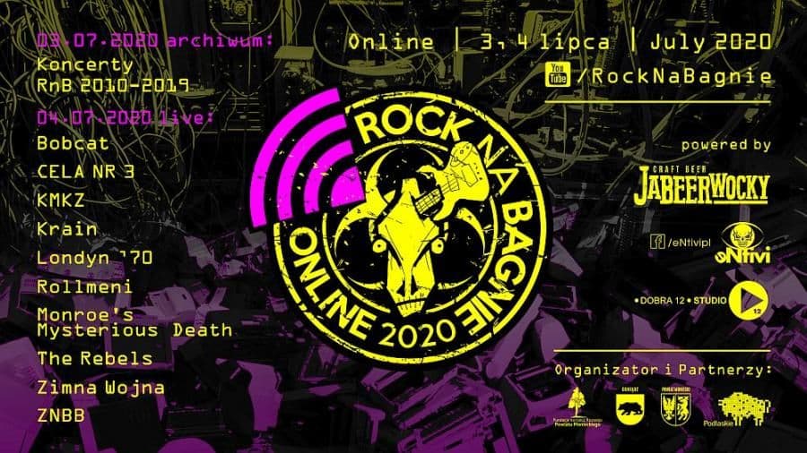 Rock Na Bagnie zagra on-line