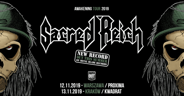 Sacred Reich na dwóch koncertach w Polsce