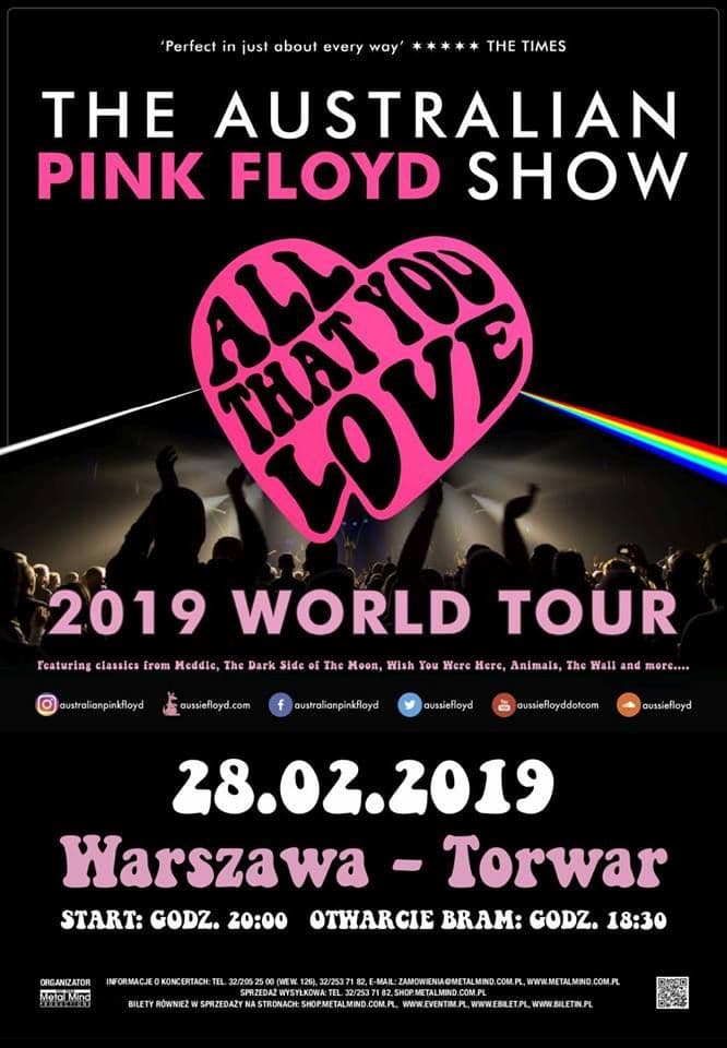 The Australian Pink Floyd Show w Warszawie