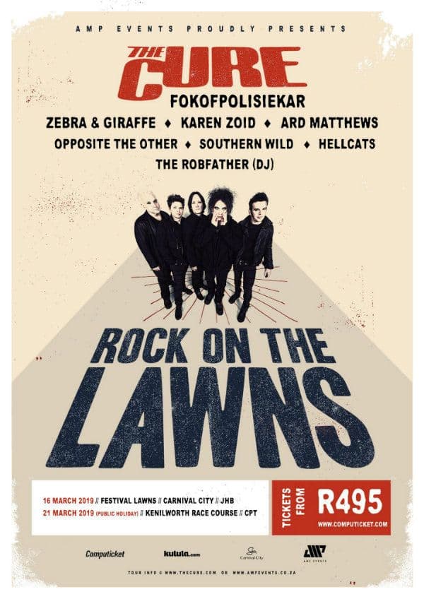 The Cure pojedzie do Afryki