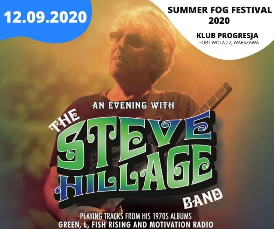 The Steve Hillage Band na warszawskim Summer Fog Festival
